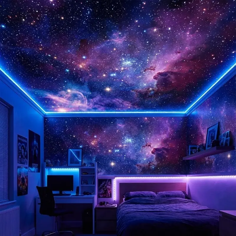 Dải ngân hà tinh vân huyền bí và sống động