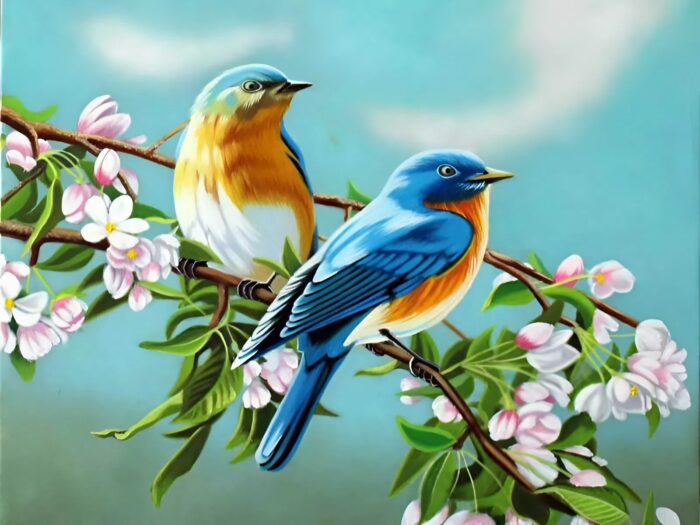 tranh-doi-chim-uyen-uong