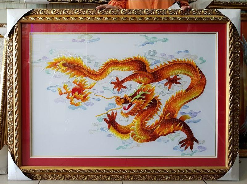 Tranh Rồng mang tính biểu tượng và sang trọng