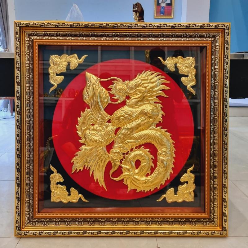 Tranh Rồng làm quà tân gia lời chúc gia chủ công danh hanh thông, tài lộc vượng phát, cuộc sống bình an và sung túc