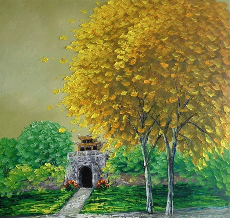 Tranh sơn dầu Hà Nội là lựa chọn hoàn hảo để thể hiện gu thẩm mỹ tinh tế và đẳng cấp