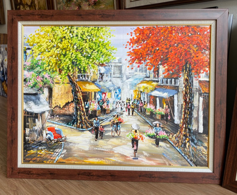 Tranh sơn dầu là món quà tặng cao cấp và mang tính biểu tượng, giới thiệu tinh hoa văn hóa Việt Nam