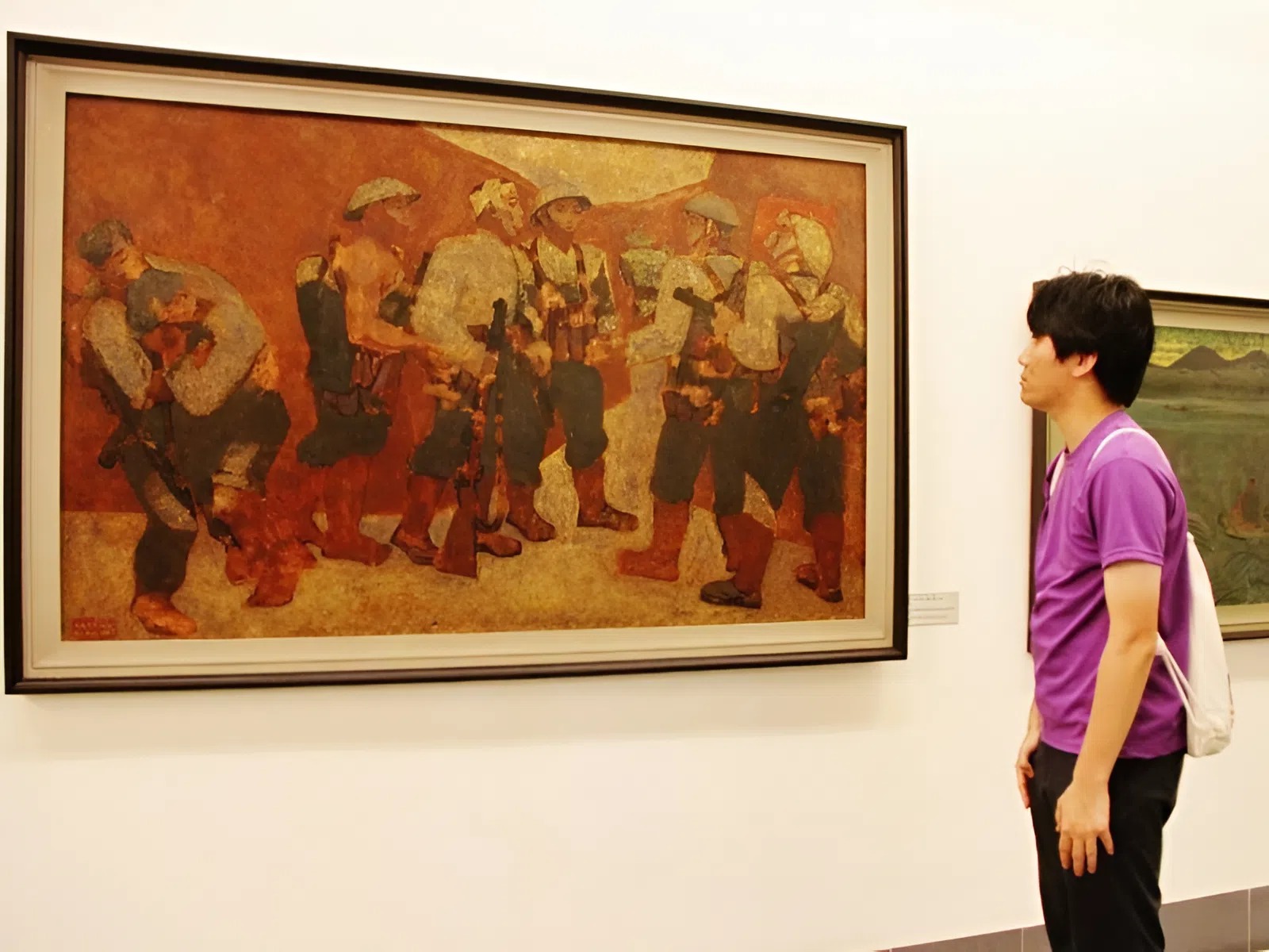 Giới thiệu tranh sơn mài kết nạp đảng ở Điện Biên Phủ, tác phẩm nổi bật của mỹ thuật Việt Nam với giá trị lịch sử, văn hóa và nghệ thuật tiêu biểu.