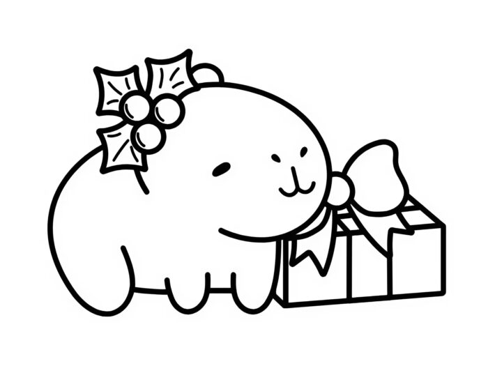 tranh-to-mau-capybara