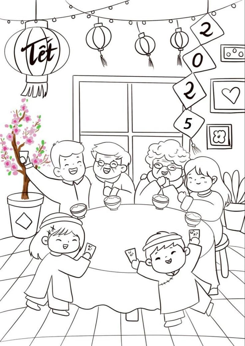 tranh to mau chuc tet ong ba 3