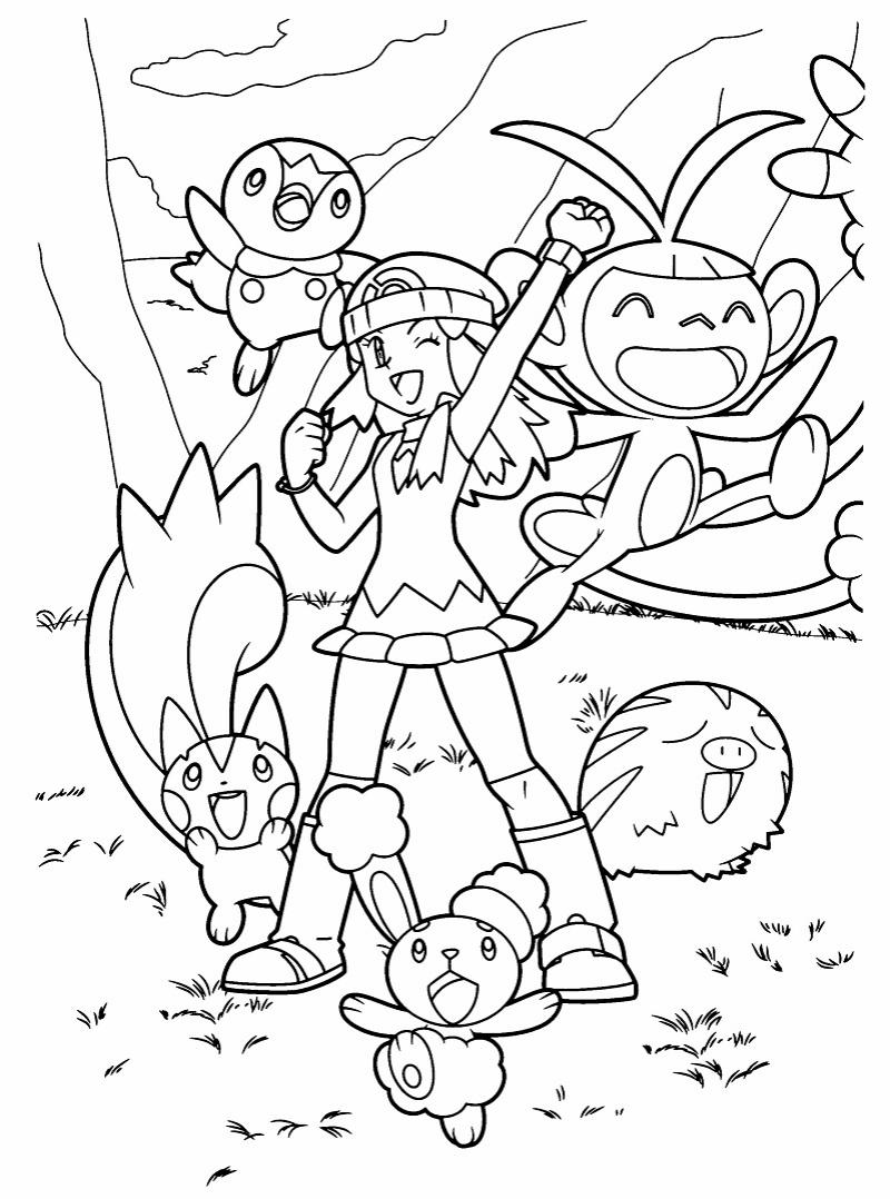 Tranh Tô Màu Pokemon Đẹp Cho Bé – Tải Miễn Phí, Rõ Nét 29 tranh to mau pokemon 2