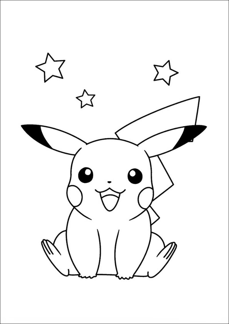 Tranh Tô Màu Pokemon Đẹp Cho Bé – Tải Miễn Phí, Rõ Nét 9 tranh to mau pokemon de thuong13