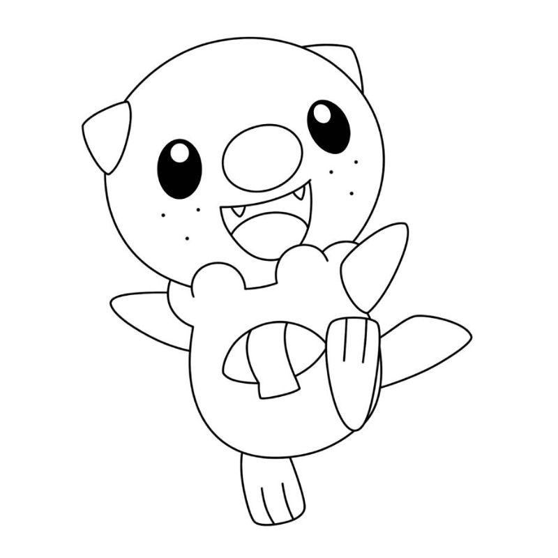 Tranh Tô Màu Pokemon Đẹp Cho Bé – Tải Miễn Phí, Rõ Nét 11 tranh to mau pokemon de thuong4