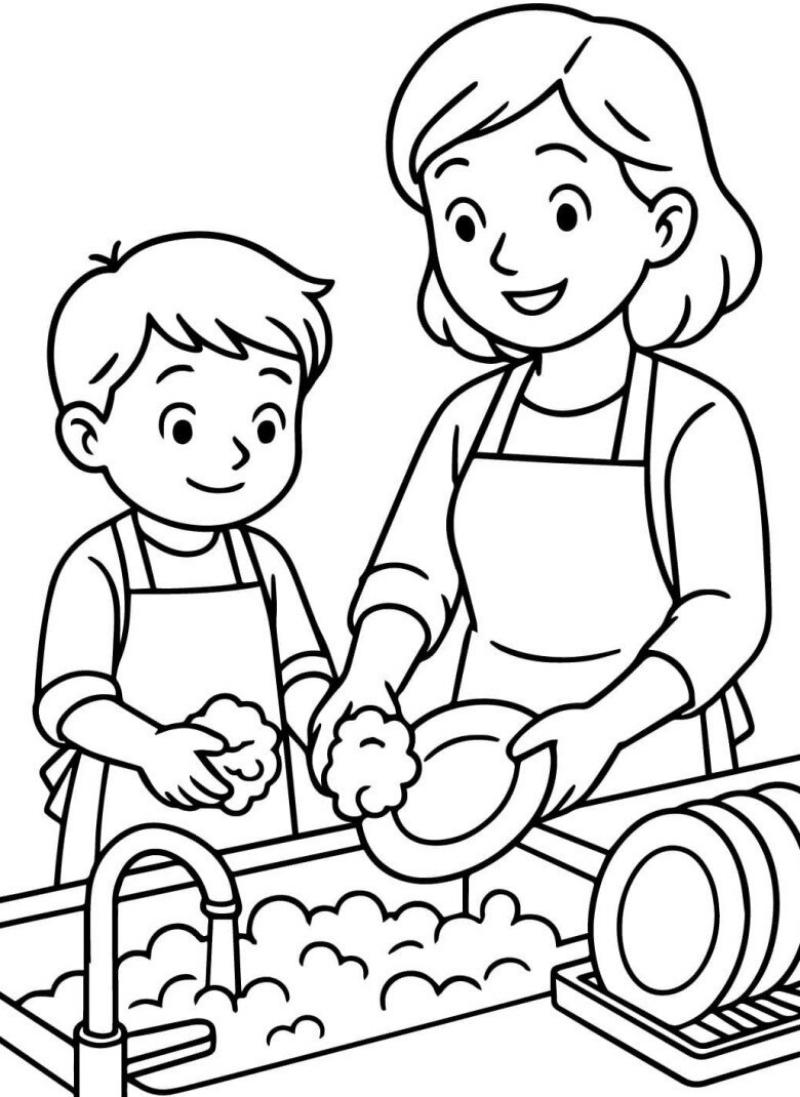 tranh to mau quet don ngay tet 3