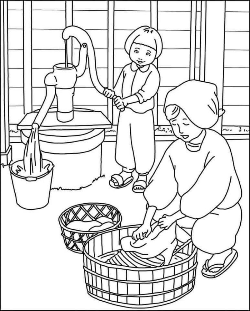 tranh to mau quet don ngay tet 4