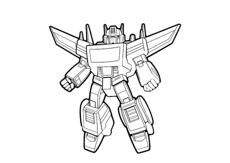 Tranh tô màu robot đẹp ngầu – Tải miễn phí 299+ mẫu mới 5 Hình vẽ robot lắp ráp với bộ giáp kim loại oai vệ, giúp bé rèn luyện tư duy về cấu trúc và hình khối