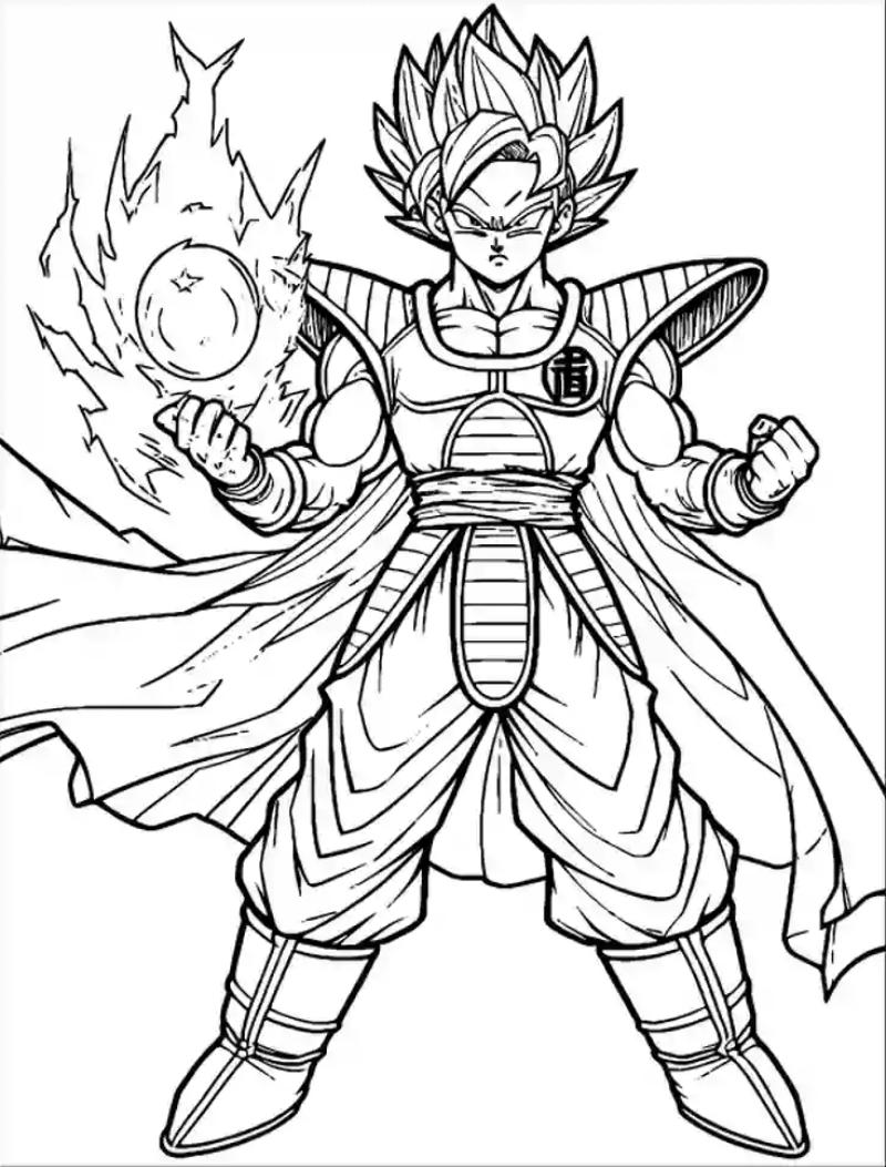 tranh to mau songoku 10