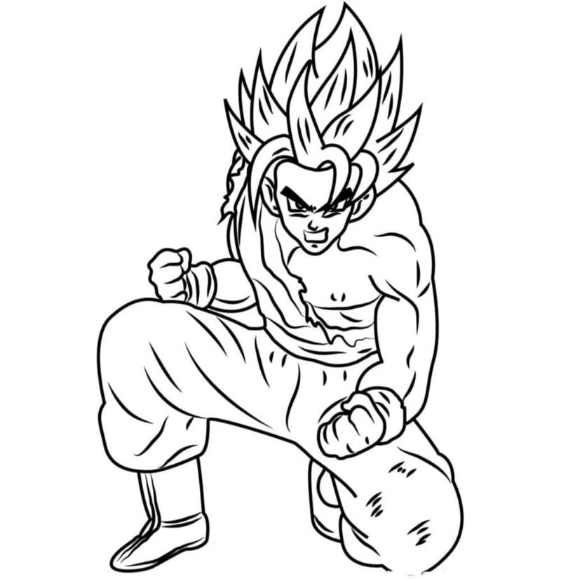 tranh to mau songoku 8