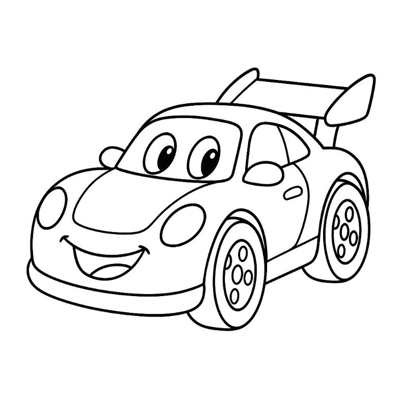 99+ Bộ tranh xe đua siêu tốc đẹp, rõ nét, dễ tải cho bé 8 Mẫu xe đua hoạt hình dễ thương, giúp bé 4-7 tuổi hào hứng tô màu và tạo cảm xúc tích cực khi học.