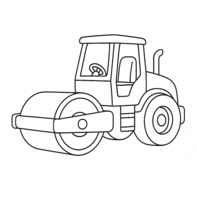 tranh to mau xe lu 2