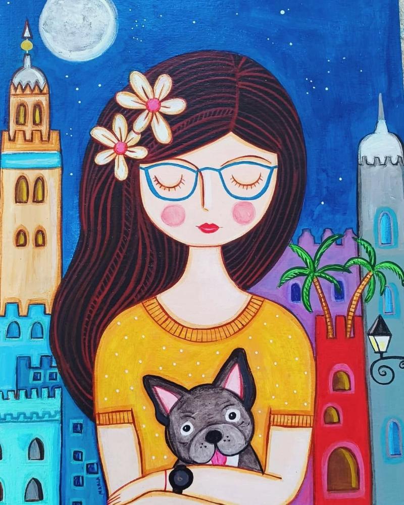 Hướng dẫn vẽ chân dung mẹ đơn giản và chi tiết nhất 11 ve chan dung me 11