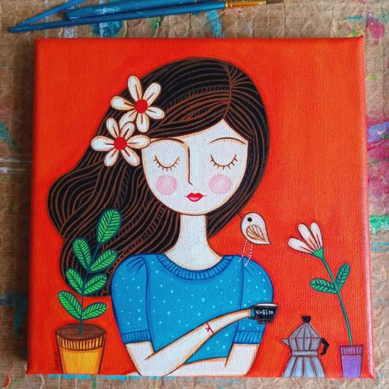 Hướng dẫn vẽ chân dung mẹ đơn giản và chi tiết nhất 6 ve chan dung me 16