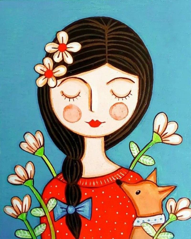 Hướng dẫn vẽ chân dung mẹ đơn giản và chi tiết nhất 4 ve chan dung me 18