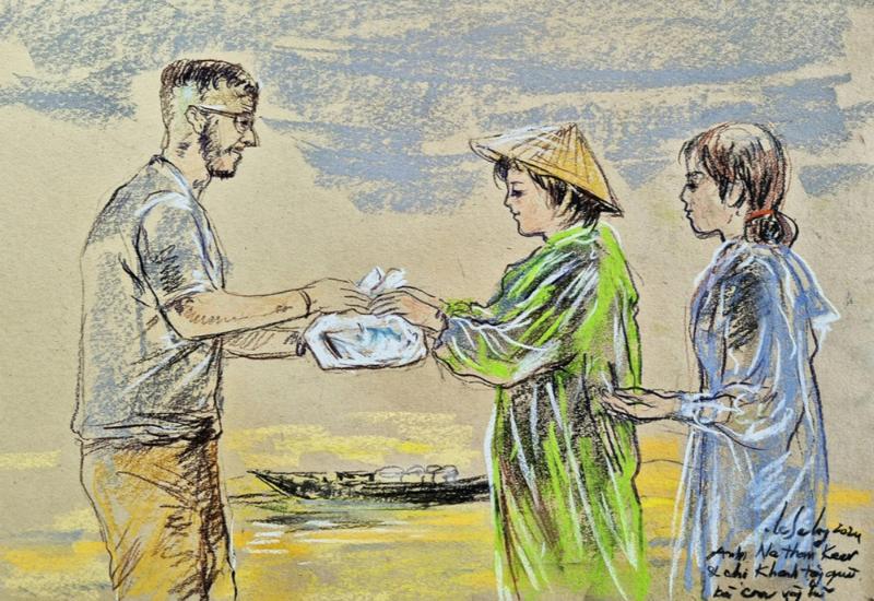 Vẽ tranh phòng chống thiên tai và thông điệp tuyên truyền 11 ve phong chong lu lut 8