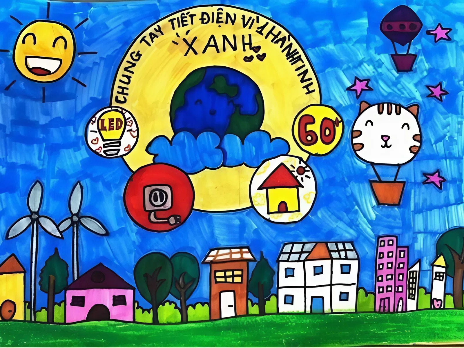 Hướng dẫn vẽ tranh áp phích đẹp, dễ hiểu và thuyết phục 1 tranh áp phích