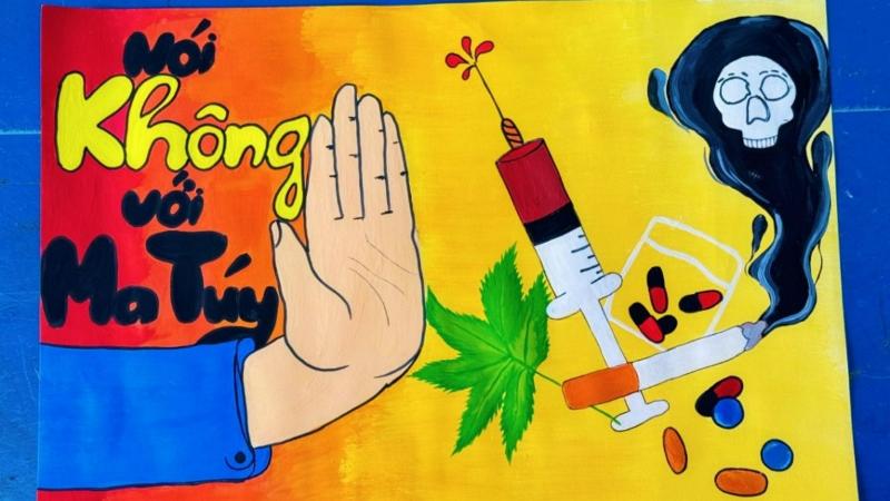 ve tranh phong chong ma tuy 2