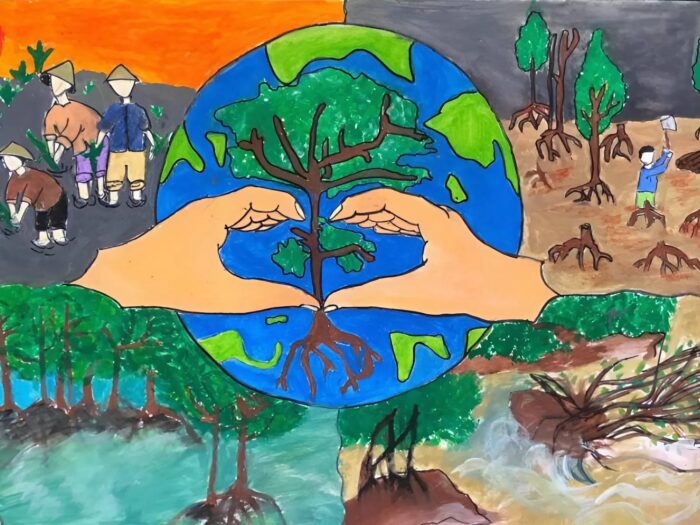 ve-tranh-phong-chong-thien-tai