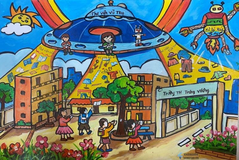 Ngôi trường mơ ước trong tương lai, nơi trí tưởng tượng được bay xa