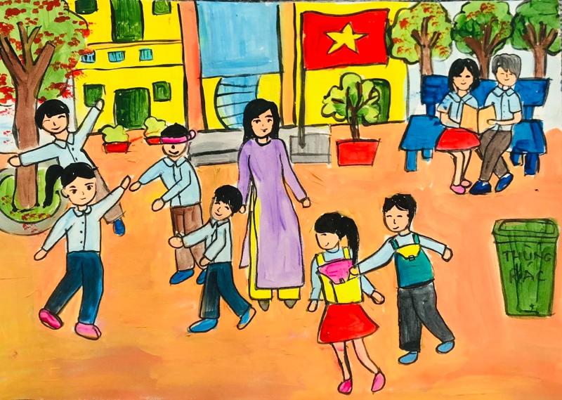 Nơi chắp cánh ước mơ và nuôi dưỡng tình yêu thương dưới mái trường