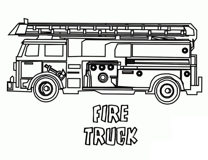 Tô màu xe cứu hỏa – Tranh đẹp, dễ in giúp bé học mà chơi 20 xe cuu hoa