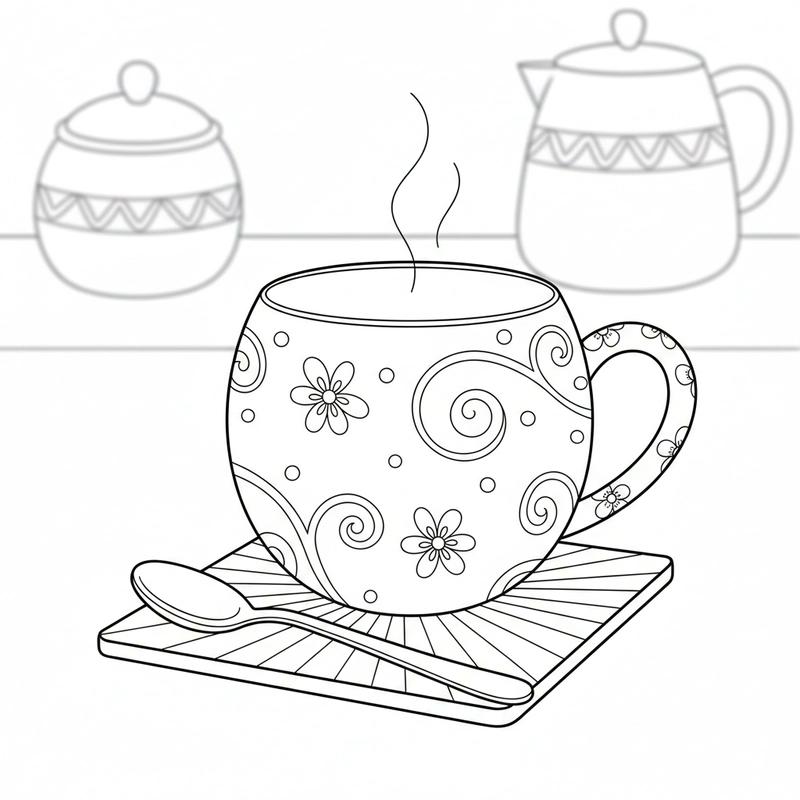 To mau cai coc kieu dang ngo nghinh