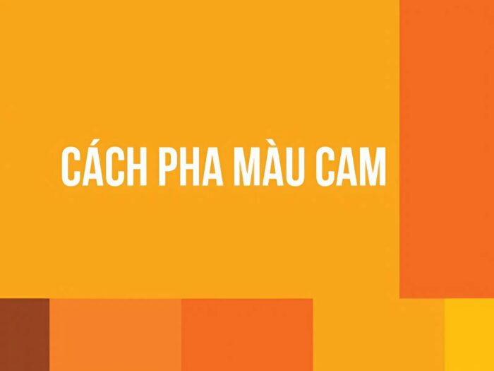 cach pha mau cam