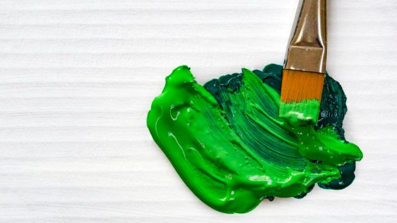 Điều chỉnh tỷ lệ giữa màu vàng và xanh dương là quy tắc cơ bản để tạo ra màu xanh lá