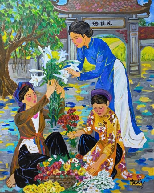 Mùa Hoa Trước Cổng Chùa