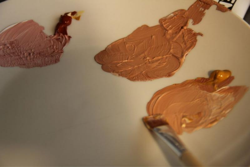 Cách pha màu chuẩn