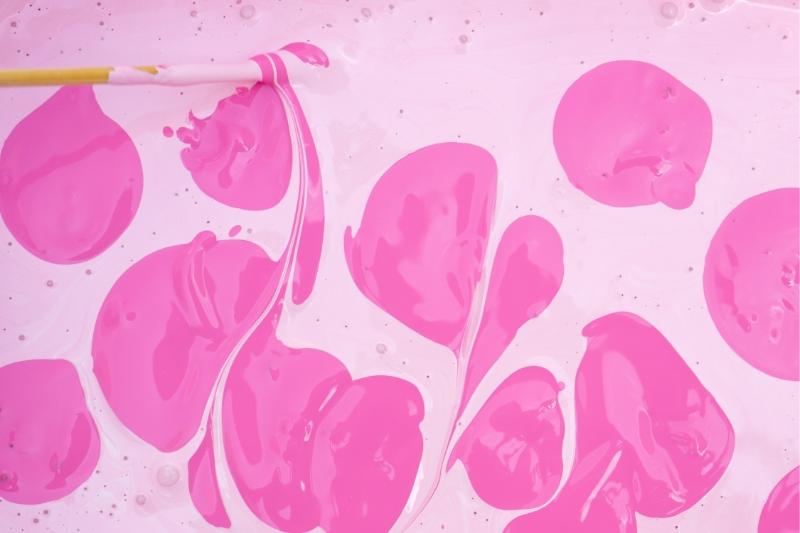 Cách pha màu hồng