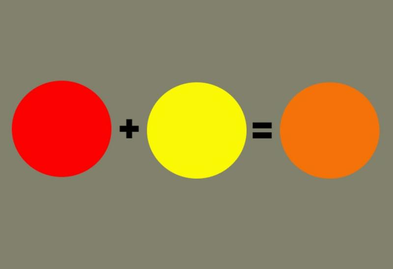 pha mau cam tu mau do va mau vang