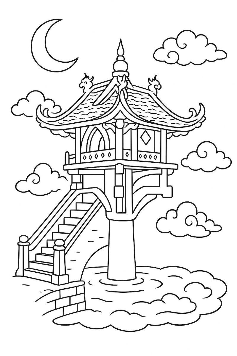 to mau chua mot cot co tich3025