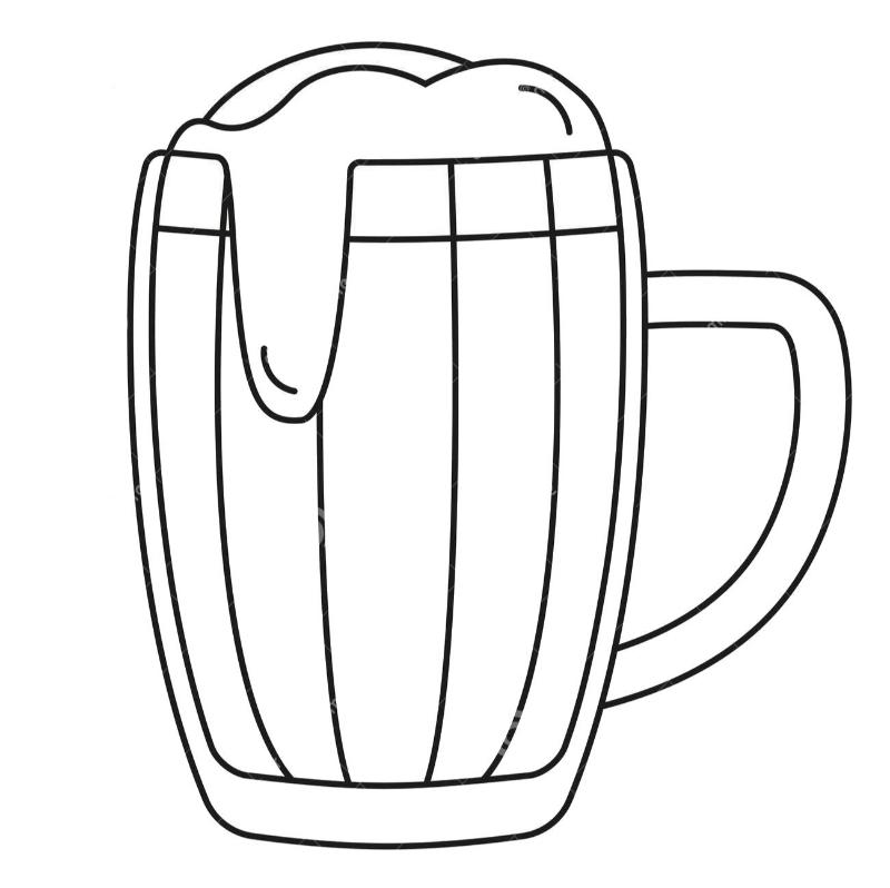 tranh to mau cai coc uong