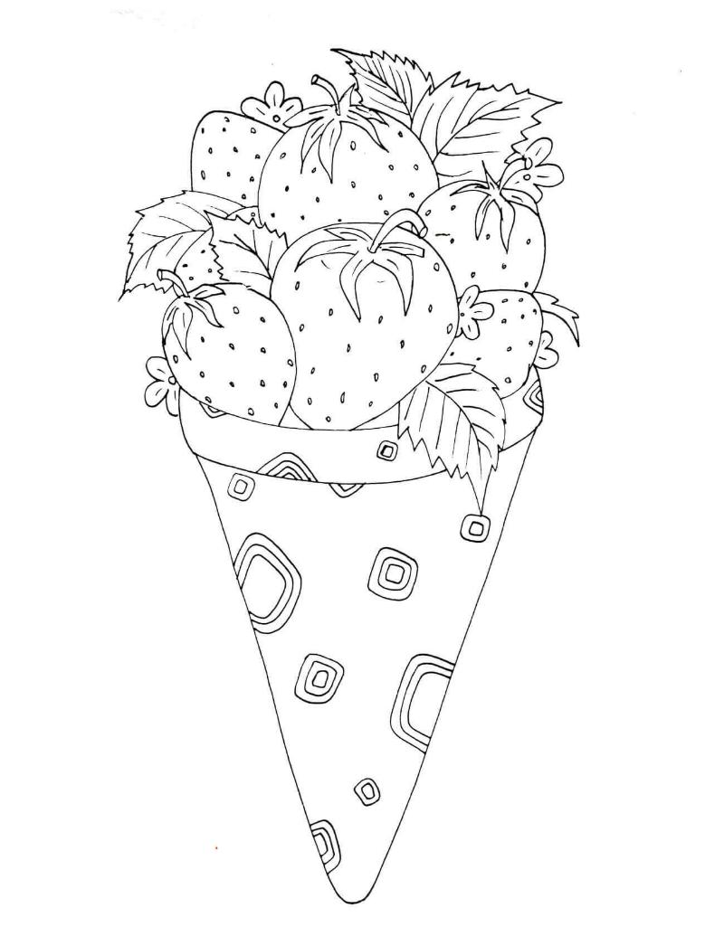 tranh to mau cay kem dau tay 020152498