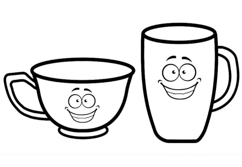 tranh to mau hai cai coc vui nhon