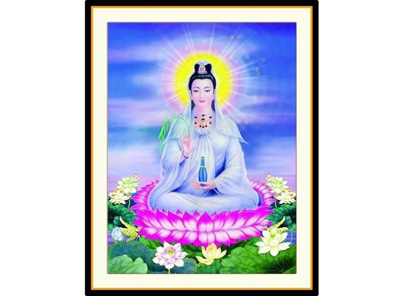 Tranh Phật Quan Âm Bồ Tát