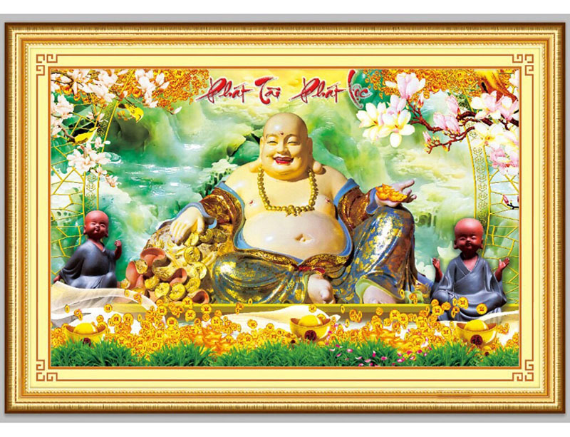 Tranh Phật Di Lặc