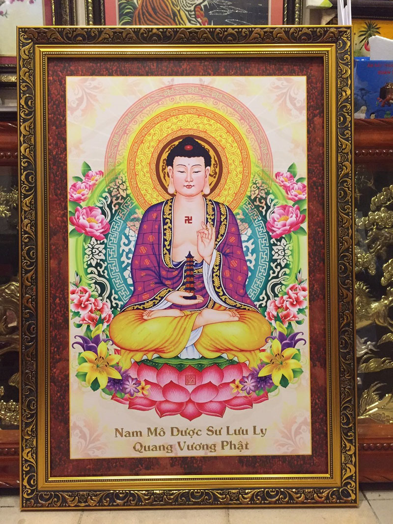 Tranh Phật Dược Sư