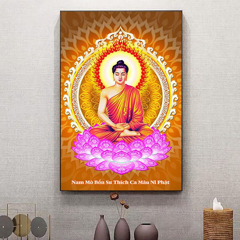 Tranh Phật Thích Ca Mâu Ni