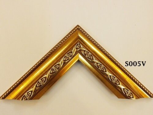 Khung tranh gỗ nhũ đồng hoa văn