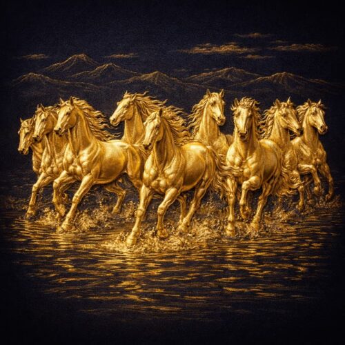 Phù điêu composite phủ sơn giả vàng