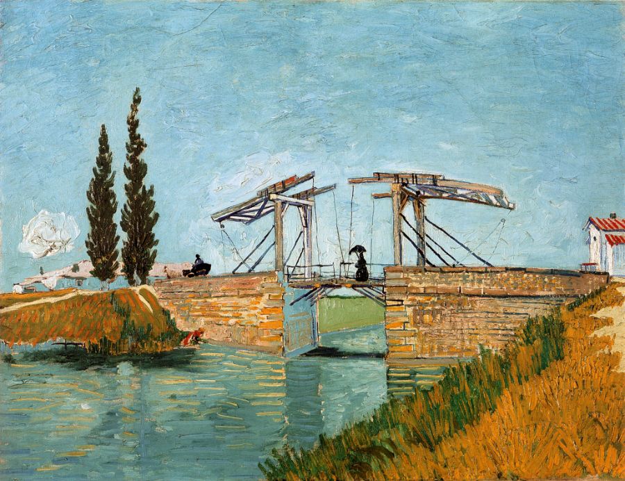 The Langlois Bridge at Arles (Cầu Langlois ở Arles - 1888)