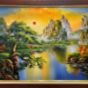 Tranh sơn thủy hữu tình mang ý nghĩa phong thủy