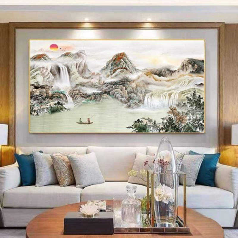 Tổng quan về tranh Sơn Thủy Hữu Tình