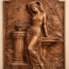 Tranh Phù Điêu Thiếu Nữ Bên Tuyền Đài